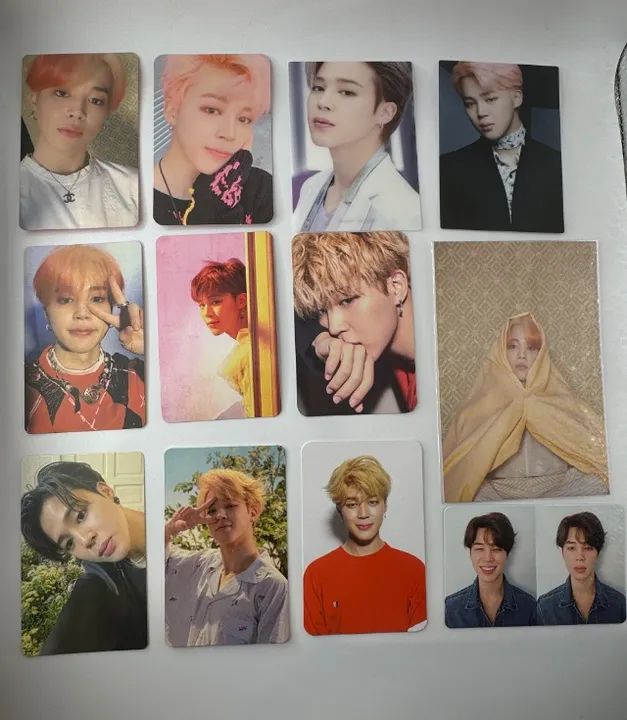 LEIA A DESCRIÇÃO Photocard BTS Oficial Jimin K-Pop Face Muse Wings Hyyh MOTS Love Yourself