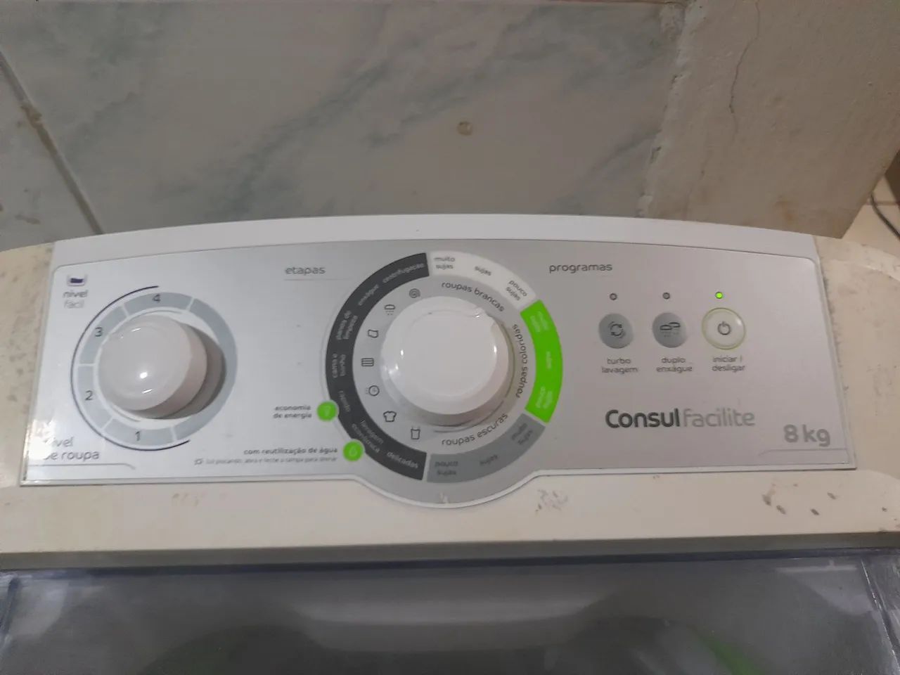 MÁQUINA DE LAVAR CONSUL FACILITE 8KG FUNCIONANDO PERFEITAMENTE 