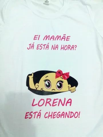Camiseta para Maternidade ou Chá Revelação - Foto 2
