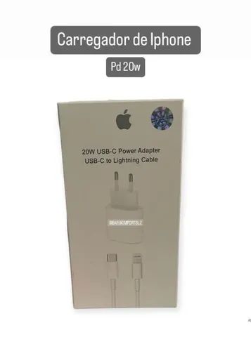 Carregador Iphone 20w Pd Usb C