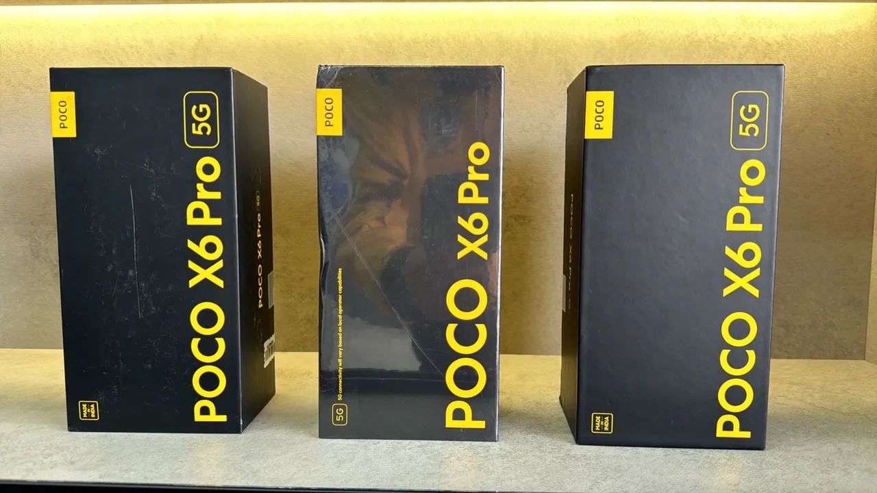 Poco X6 Pro 5G 512/12 Novo Versão Global