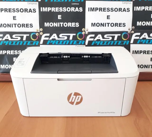 Impressora HP LaserJet Pro M15w laser mono wifi e usb