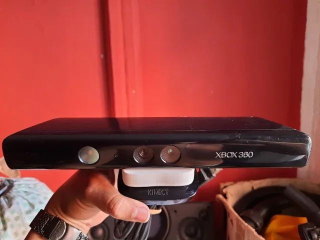 Sensor Kinect Xbox 360 com jogo grátis!!!  - Foto 3