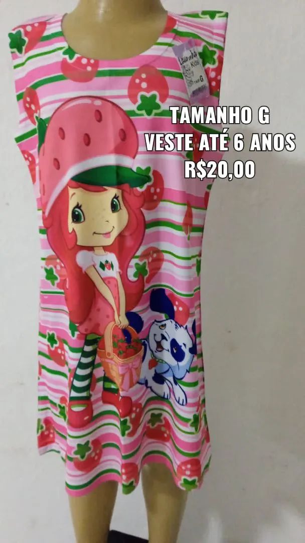 Vestidos infantis tamanho 2 4 e 6 anos - Foto 6