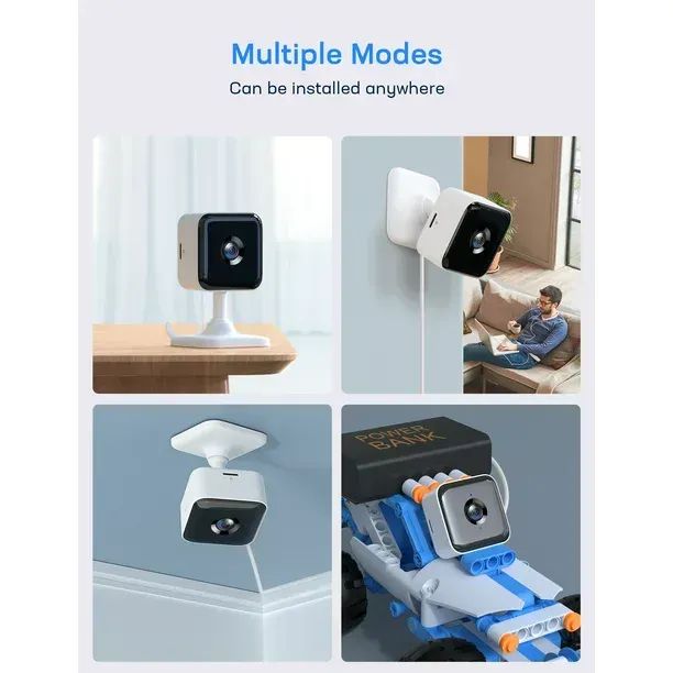 Câmera de Segurança Interna 1080p - Teckin TC100 - Novo e Lacrado - Foto 2