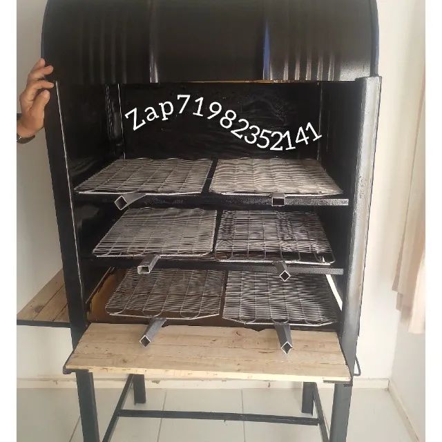 Churrasqueira Reforçada Espetinho Tipo Casa  - Foto 2