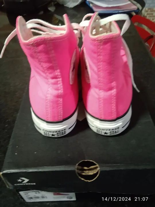 Tênis Converse All Star Rosa - Foto 3