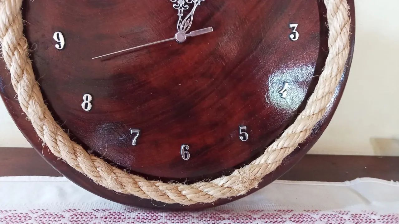 Relógio de parede, peça única, entrego  - Foto 5