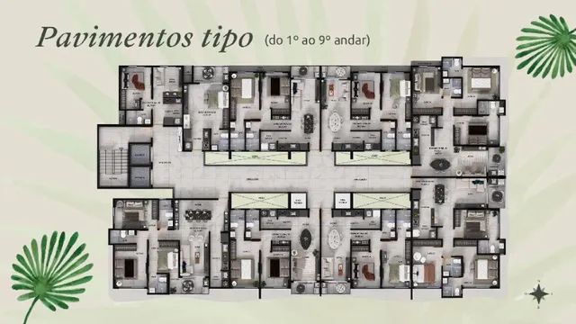 Apartamento em Intermares com 2 quartos, sendo 1 suíte. - Foto 5