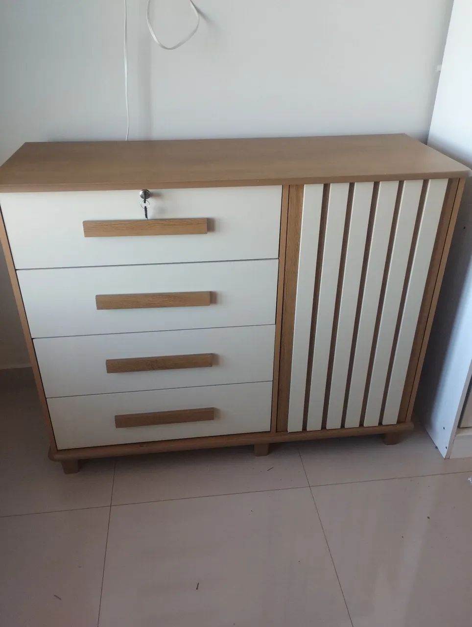 CÔMODA (NOVO) MONTAGEM GRÁTIS 