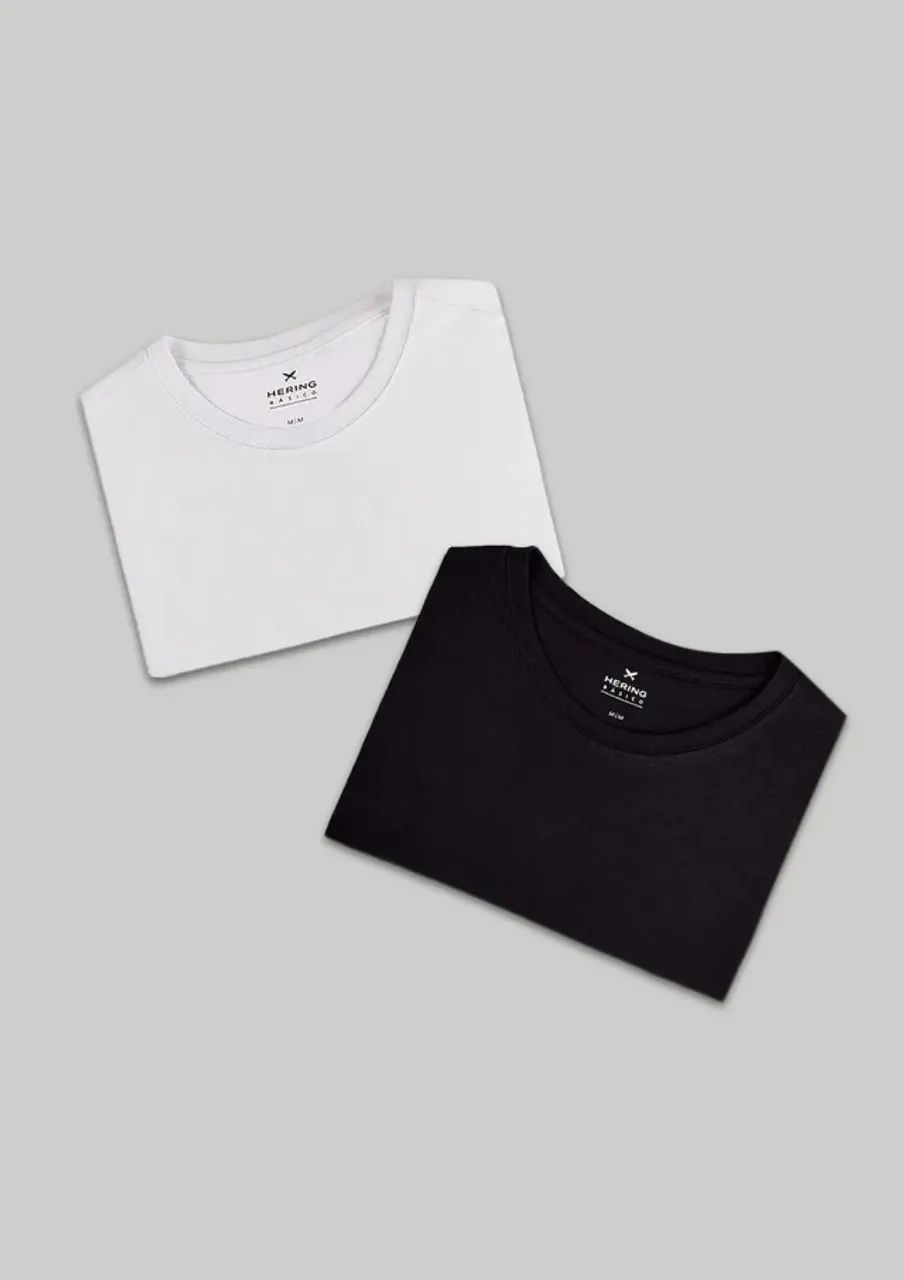 Camiseta Hering Branca Básica Tamanho G