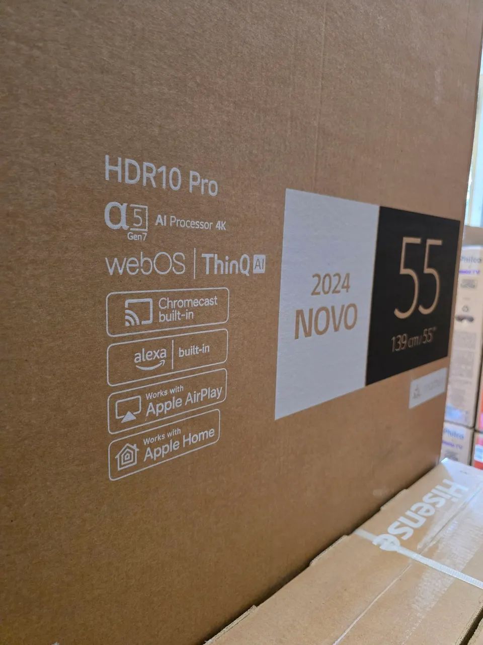 TV LG UHD AI ThinQ 55'' 55UT80 - NOVA - Foto 2