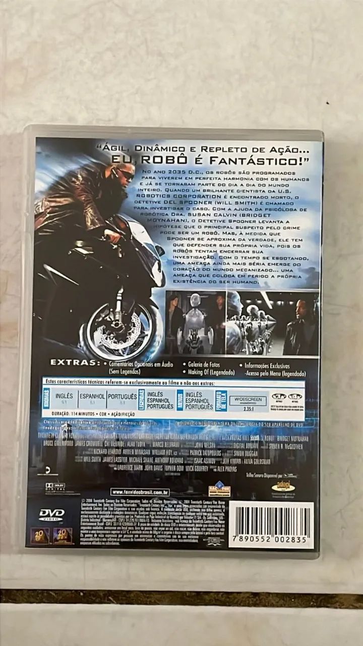 dvd eu,robô - Foto 2