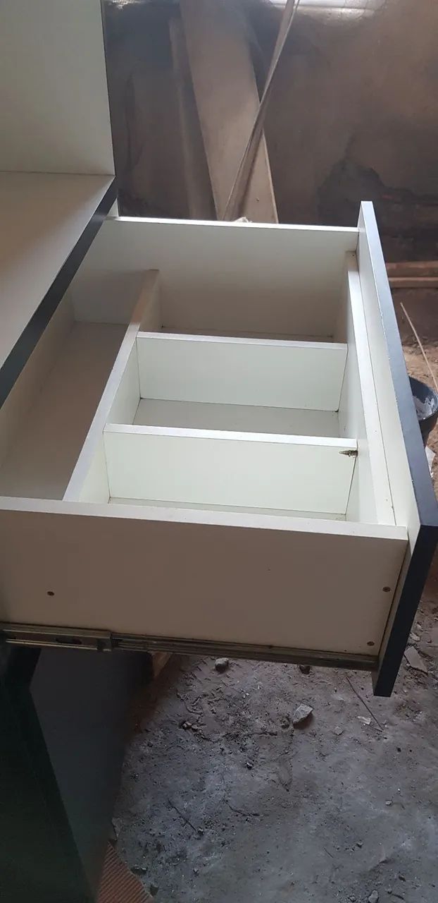Armário , paneleiro de Cozinha Preto planejado 100%Mdf - Foto 5