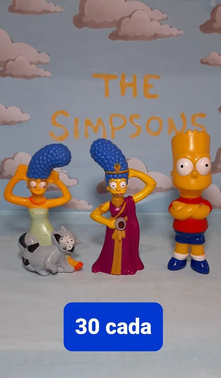 Bonecos Simpsons - Leia a Descrição- Coleção LongJump 2007 e 2009 - Foto 5