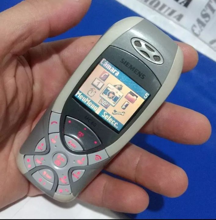 Siemens MC60 RELIQUIA celular antigo 