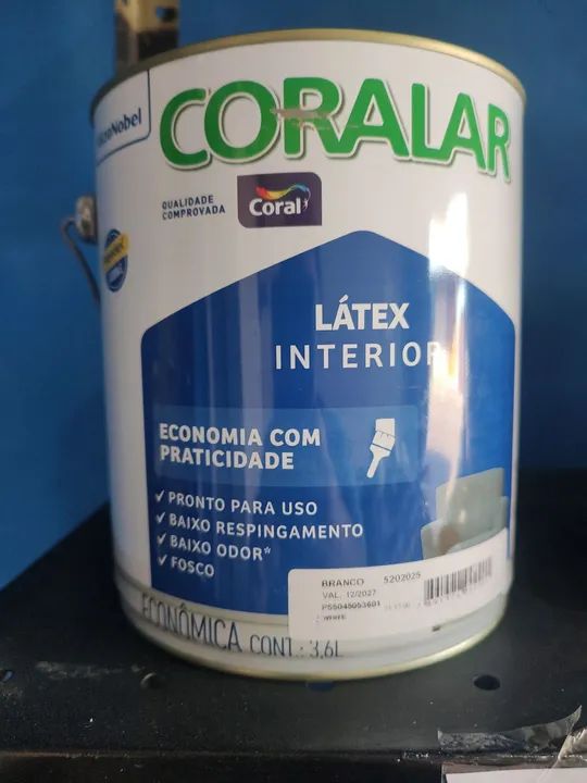 Tinta coral acrílica Coralar econômica 3,6l - Foto 3