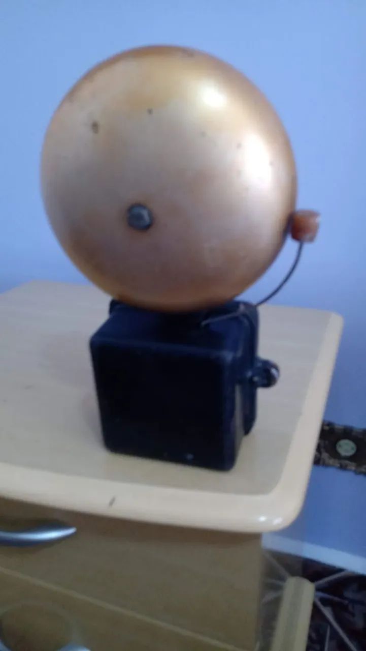 Antigo Sino de Alarme - Peça de Coleção