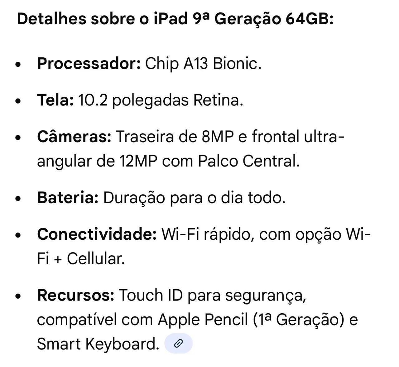 iPad 9° Geração 64GB - Seminovo  - Foto 2