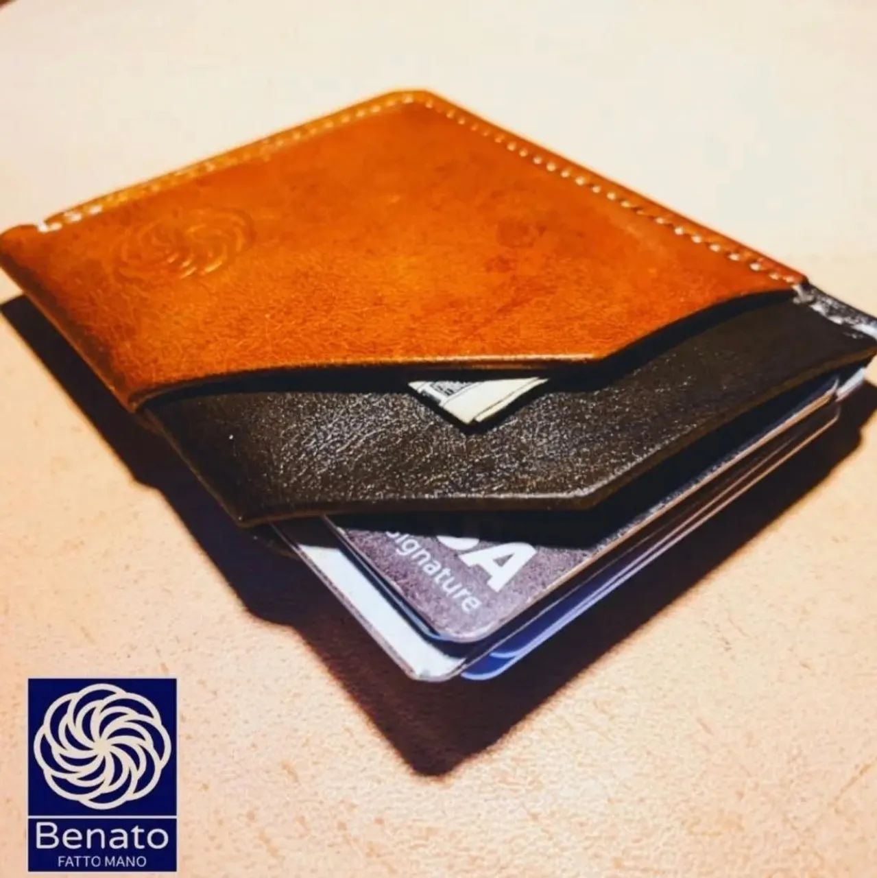 Carteira minimalista Benato premium  - Foto 4