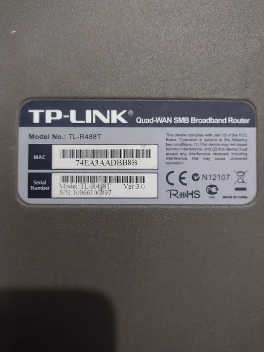 Roteador TP-Link TL-R488T - Foto 6