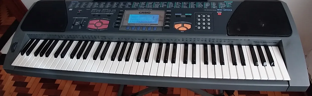 Teclado Casio Musical Information System