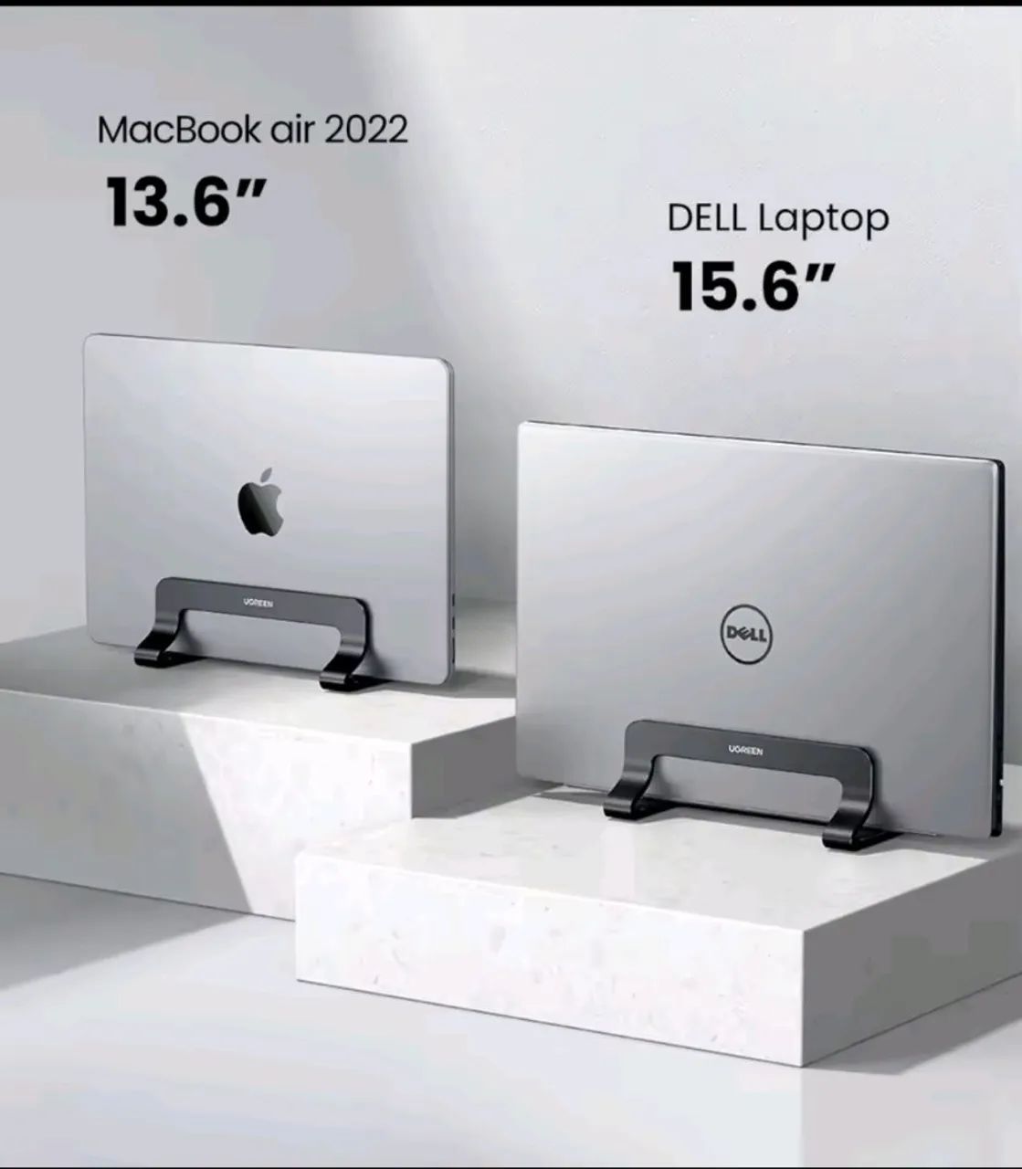 Suporte Vertical para Notebook UGREEN - Dual Slots - Foto 3