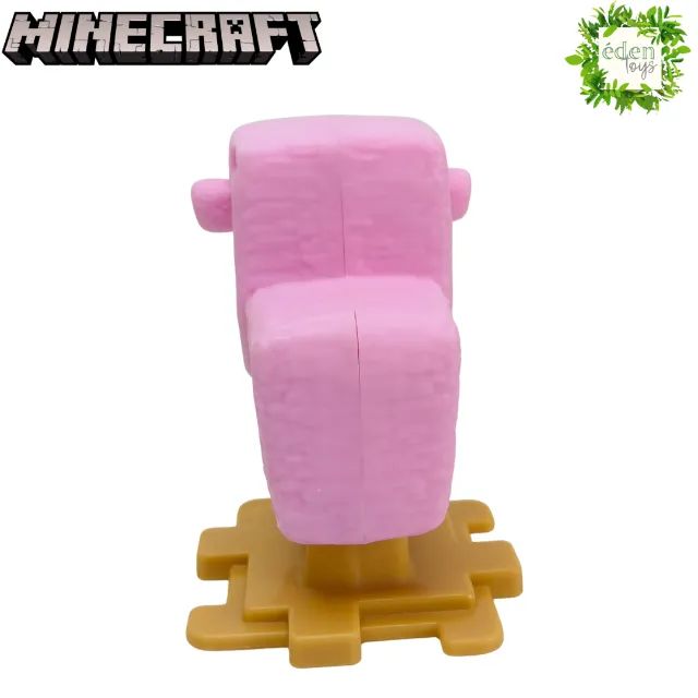 Boneco Ovelha Rosa Minecraft Mc (cód 736) - Foto 3