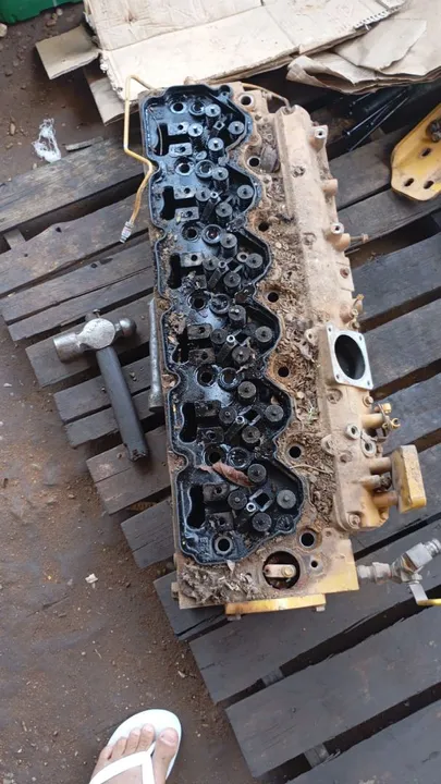 Cabeçote do motor C7.1 C6.6