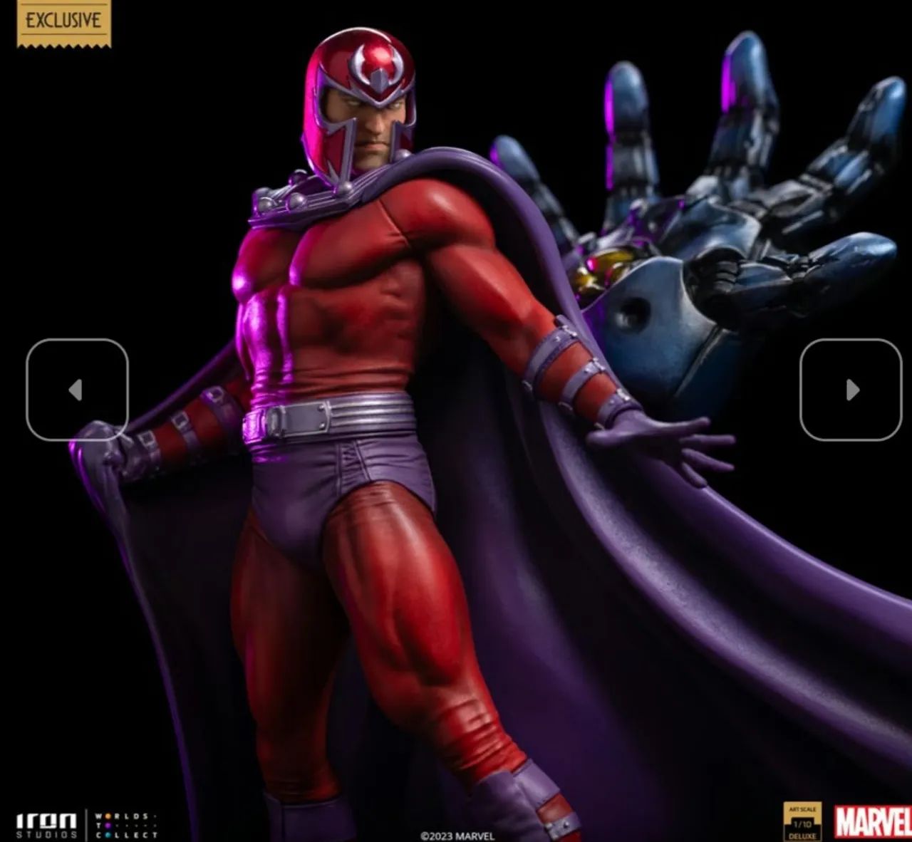 Magneto Vs Sentinel Deluxe Iron Studios Exclusivo - Foto 5