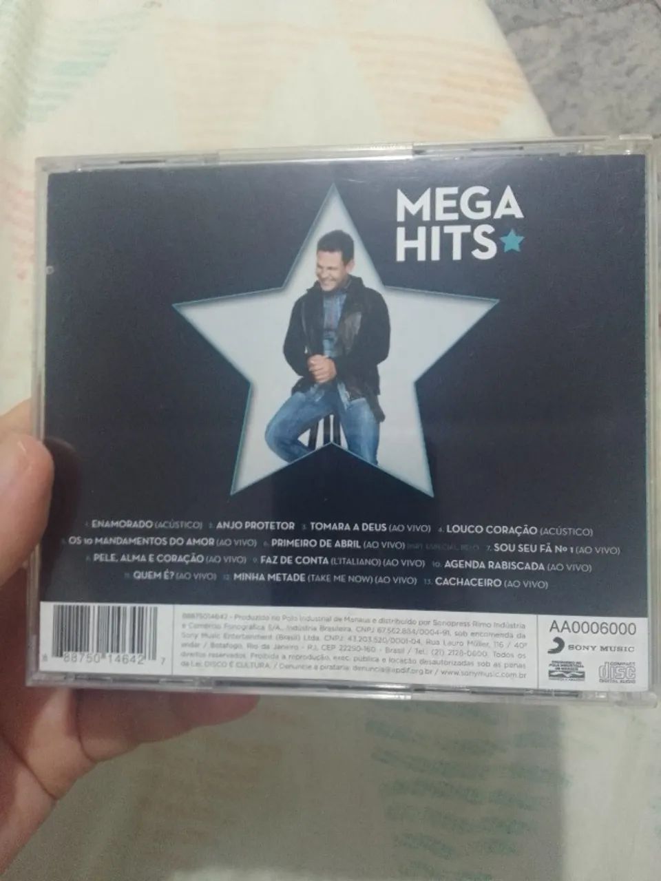 Cd Eduardo Costa mega hits usado - Foto 2