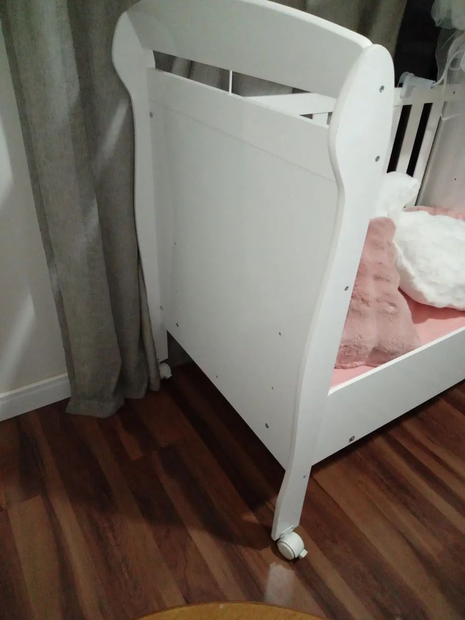 BERÇO INFANTIL NOVO COR BRANCA - Foto 4