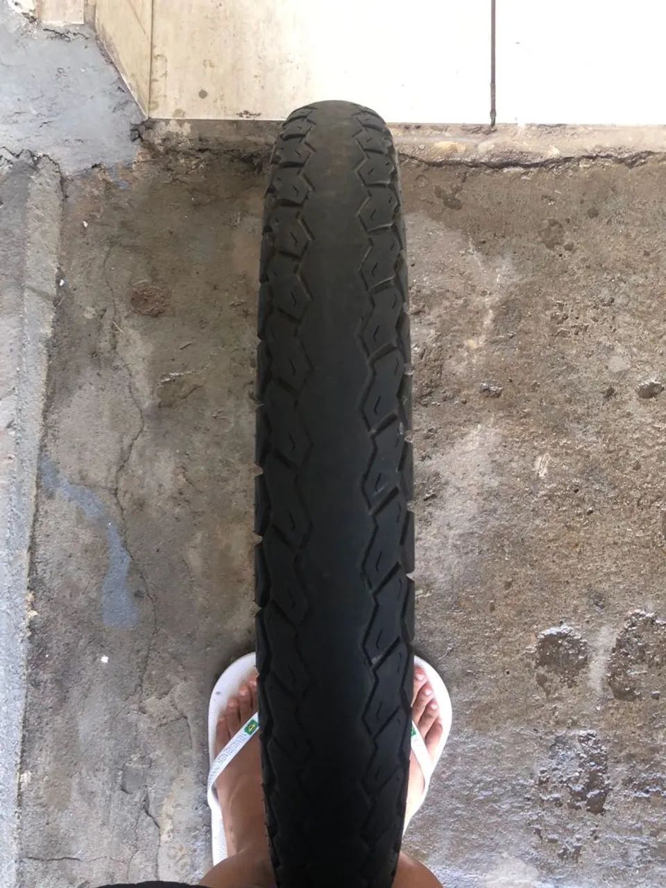 Roda Traseira Completa Com Pneu Levorin Dakar II - Aro 18 - Foto 2