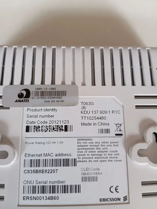 Roteador Ericsson T063G - Foto 4