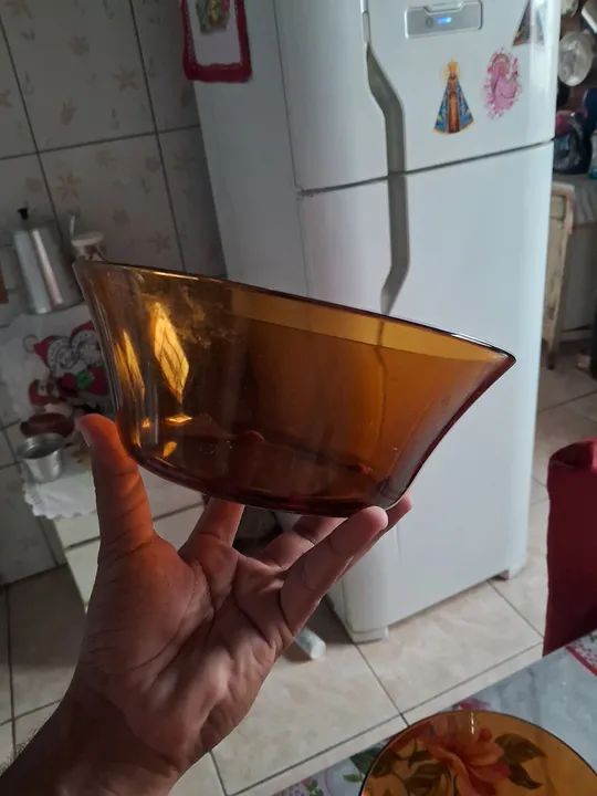 Jogo de Tigelas de Vidro âmbar duralex - Foto 3