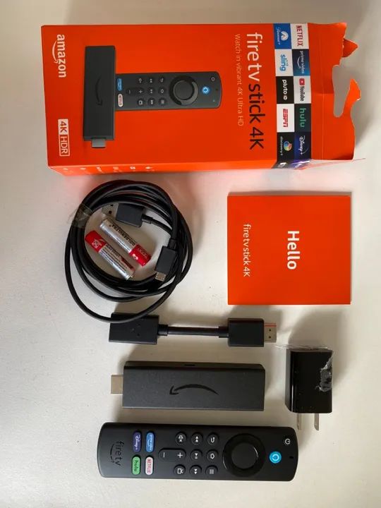 Fire TV Stick 4K - Novo na caixa - Foto 4