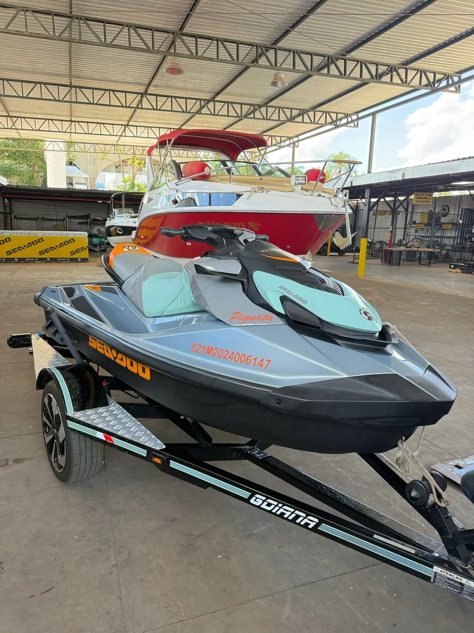 Vendo GTI 130/SE 2024 com carreta personalizada único dono 