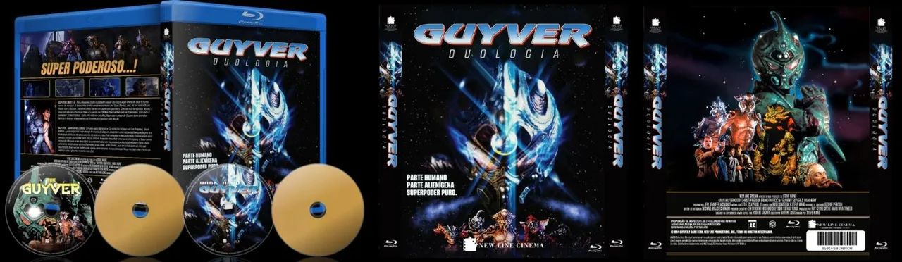Guyver - Duologia em Blu-ray