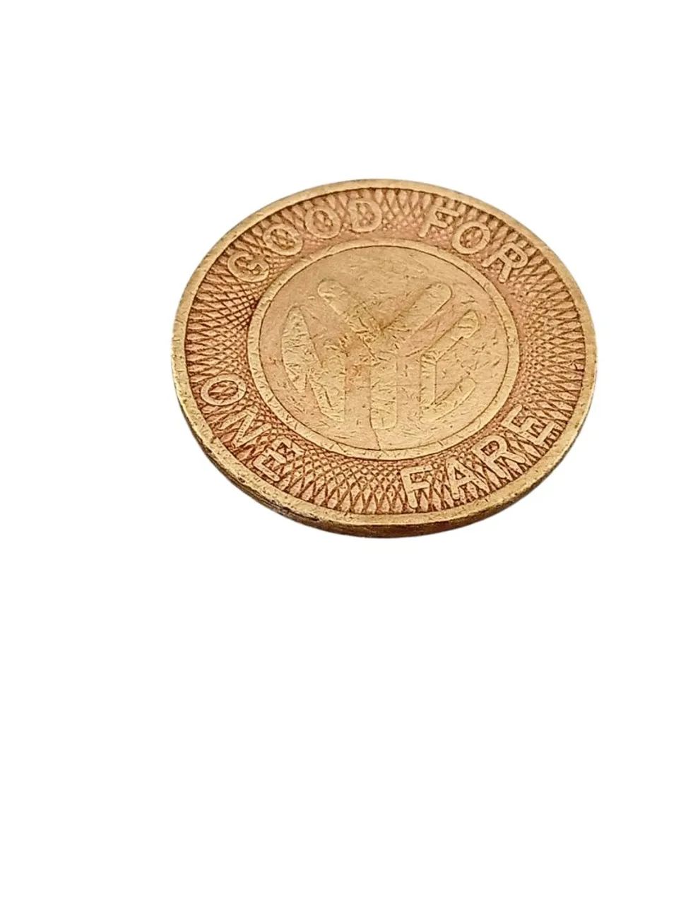 Token de transporte da cidade de Nova York 1953 - Foto 4