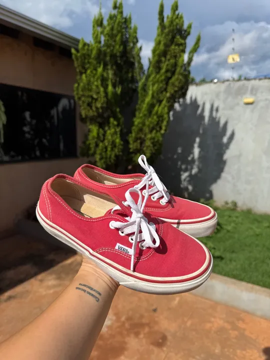 Tênis Vans Vermelho