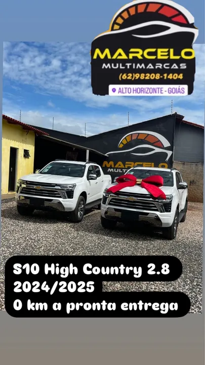 S10 High Country 2.8 Diesel Automatica 2024/2025 Zero Km - Pronta Entrega
