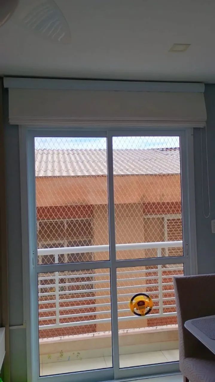 Cortina Persiana medindo 1,70 por 2,60 de linho - Foto 6