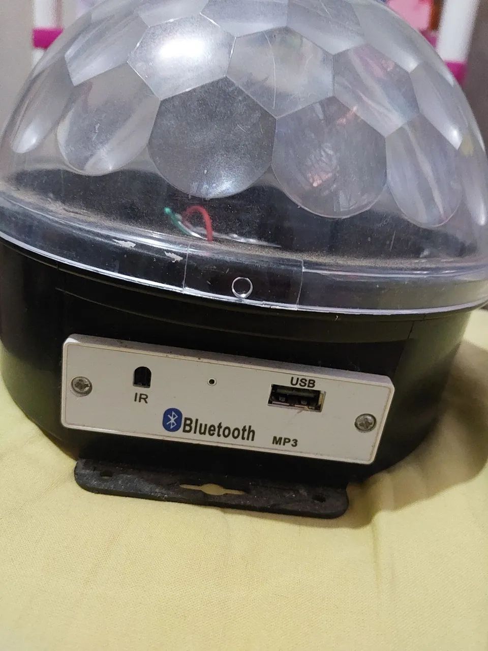 Bola Mágica de Led com Bluetooth e USB - Brinquedo Divertido!