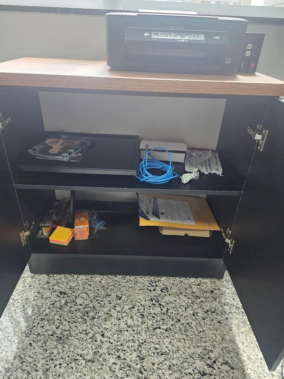 Armário 2 portas para impressora. - Foto 2