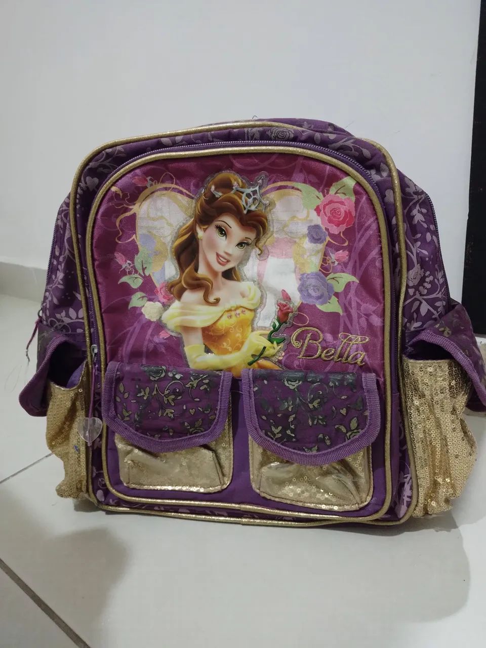 Mochila Infantil Princesa Bela