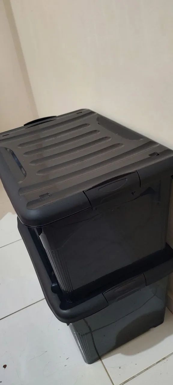 Caixa Organizadora 65L - Resistente e Espaçosa - Foto 4