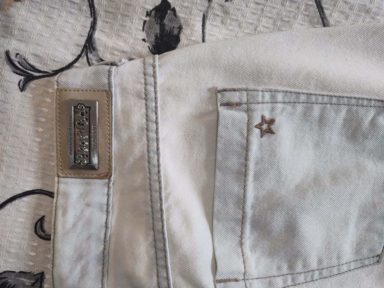 Calça Mon Azul Clara 40 - Foto 5