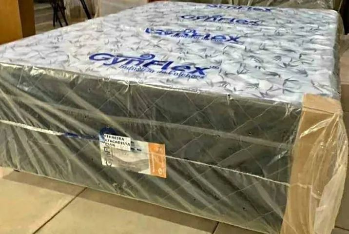CAMA CASAL 10 CM ESPUMA. PREÇO IMBATIVEL - Foto 2