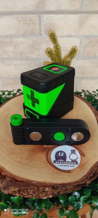 Nível Laser Hilda 2 Linhas Compacto com Suporte Magnético  - Foto 2