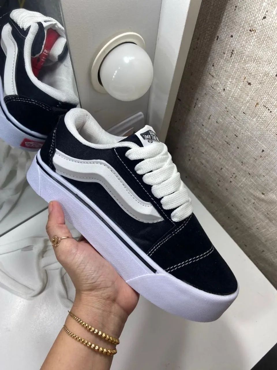 Tênis Vans Old Skool Platform Preto